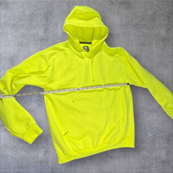 Fruit of the Loom Yellow Hoodie - Picture 5 of 9